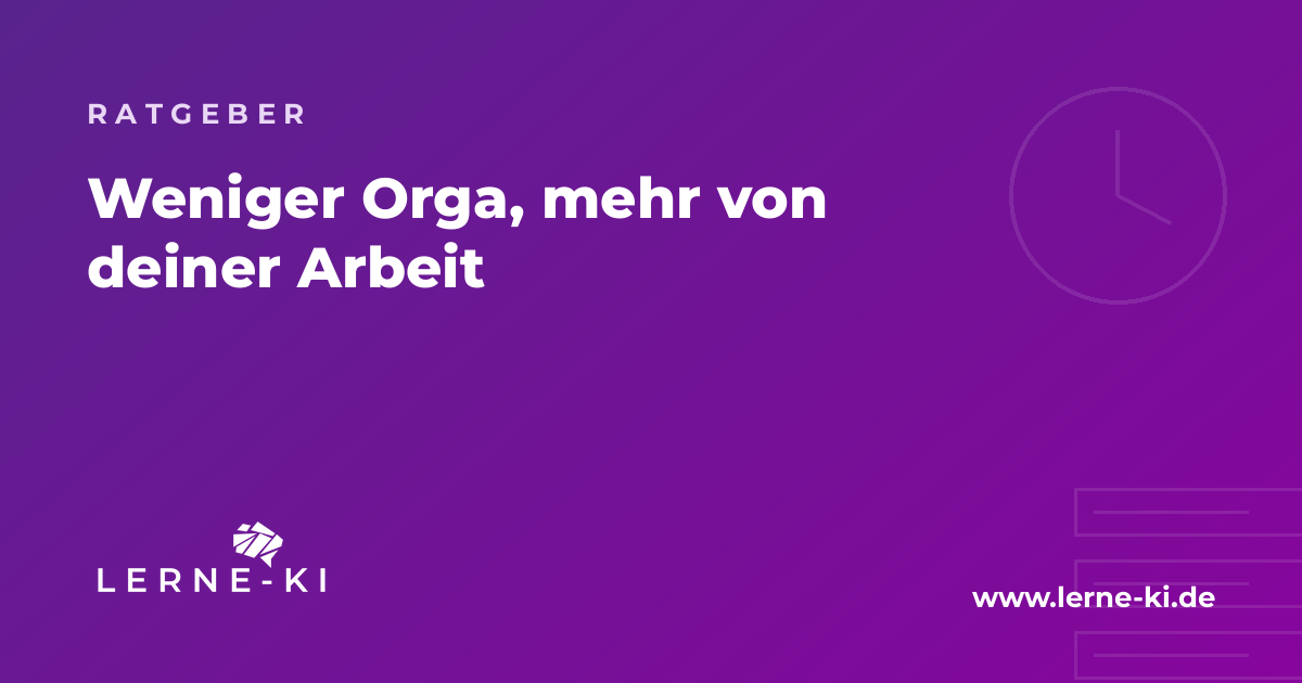 Als Freelancer verbringst du zu viel Zeit mit Orga statt mit deiner eigentlichen Arbeit. So erkennst du die Zeitfresser und gibst die Routine ab, ohne unpersönlich zu werden.