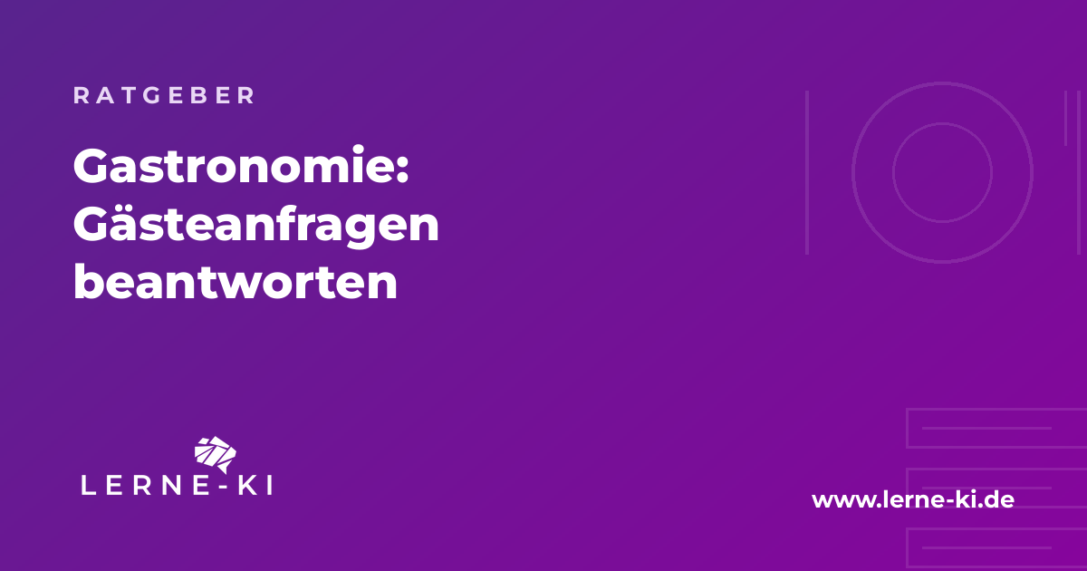 In der Gastronomie kommen Anfragen zu Reservierung, Öffnungszeiten, Speisekarte und Events ständig herein, meist mitten im Service. So beantwortest du sie zuverlässig, ohne dass dein Team dafür den Gast am Tisch stehen lässt.