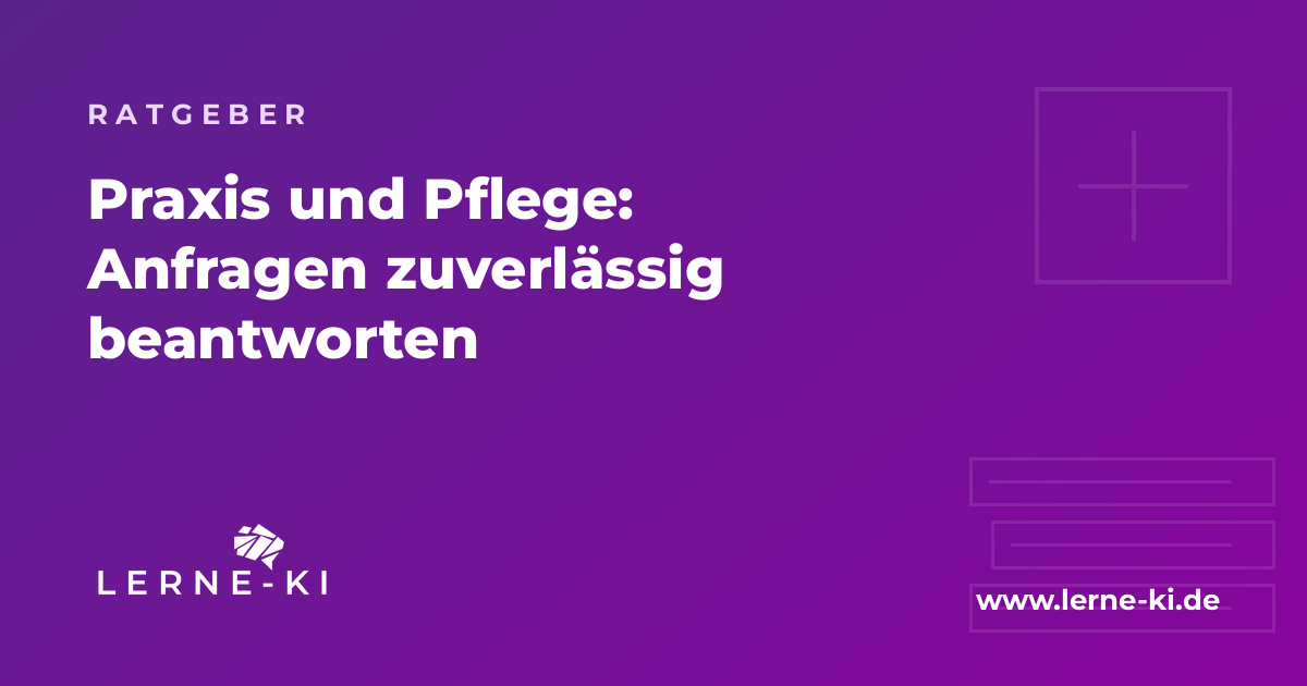 Praxis und Pflegedienst: schriftliche Anfragen zuverlässig beantworten, ohne dass etwas untergeht